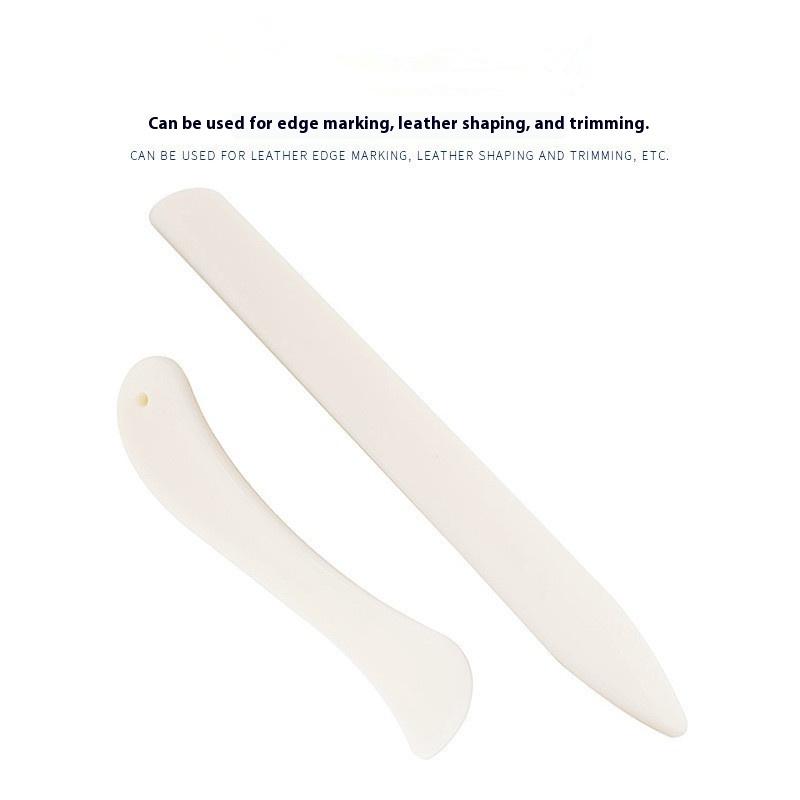 Bone Folder Tool - 2 adet deri işleme aleti kemik