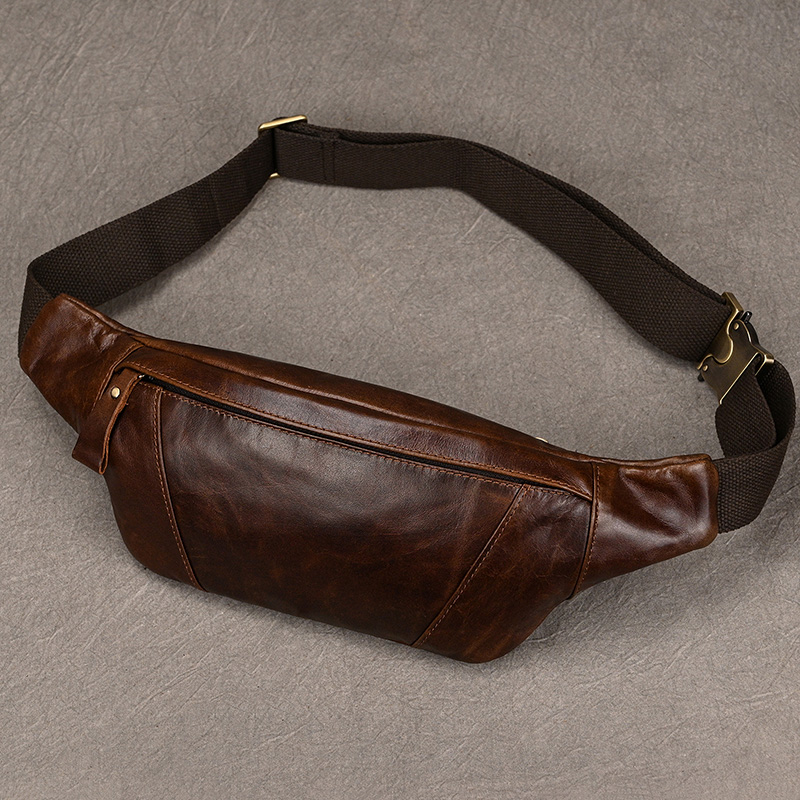Leatherwork Belt - Erkek Deri Göğüs Çanta Crossbody Omuz