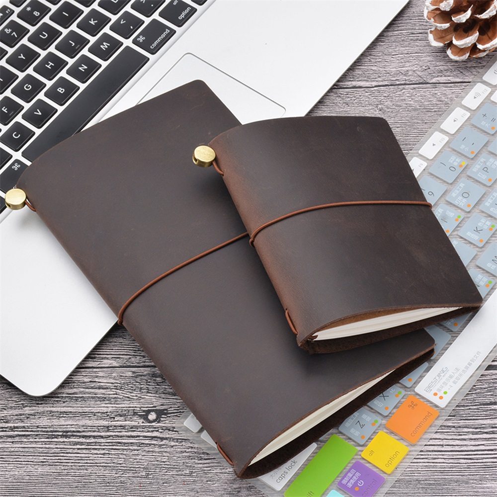 Leather Work Diary - Hakiki Deri Gezgin Dizüstü DIY Dergisi