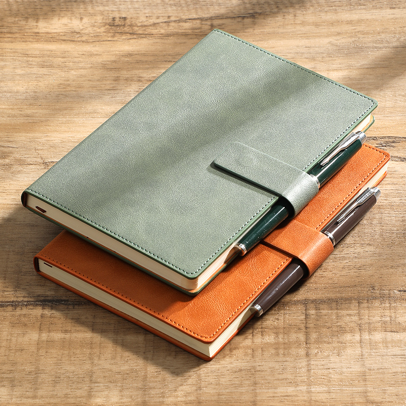 Leather Work Diary - A5 İş Defteri Renk Değiştiren PU