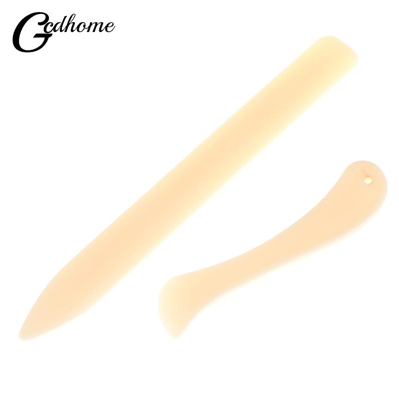 Bone Folder Tool - 2 adet/takım kemik klasörü zanaat araçları