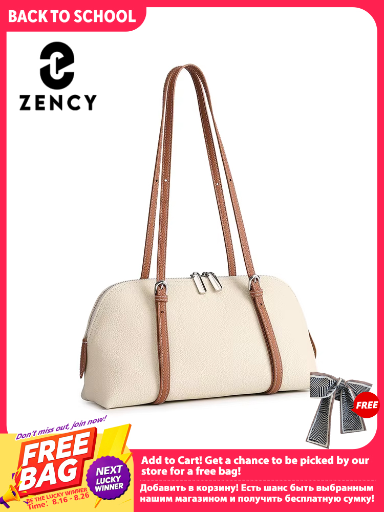 Leather Work Handbags For Women - Zency kadın hakiki deri koltuk altı