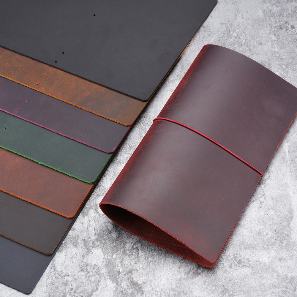 Leather Work Diary - DIY Defter Kapağı Çılgın At Deri