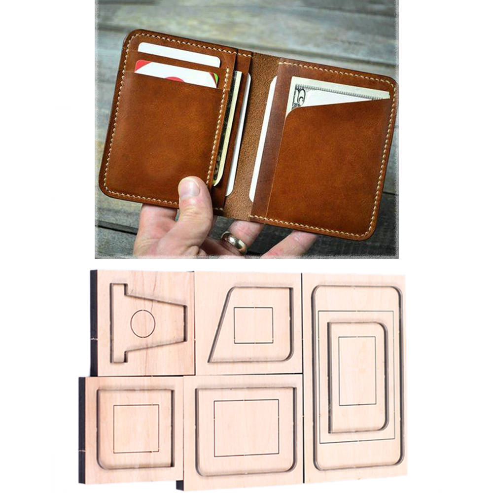Leatherwork Punching Tool - DIY deri el sanatları basit kart