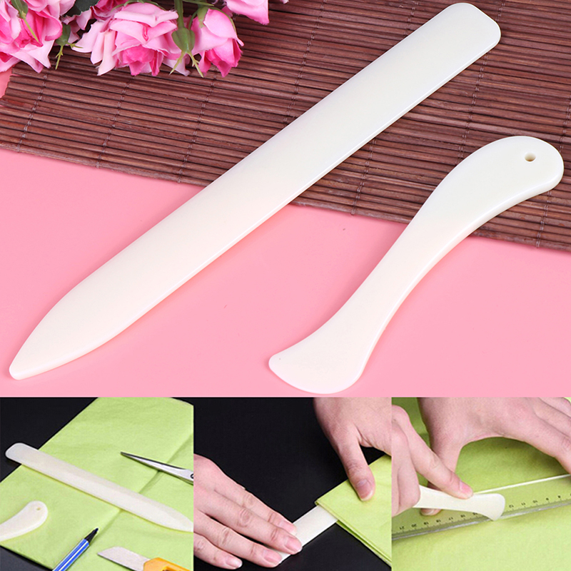 Bone Folder Tool - 2 adet/takım kemik klasörü zanaat araçları