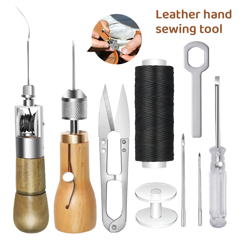Leatherwork Hammer - 8 adet/takım DIY Deri Dikiş İpliği