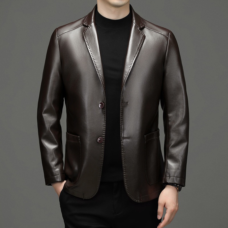 Yeni Erkek Hakiki Deri Blazer  - Leather Work Jacket incelemesi ve fiyatı