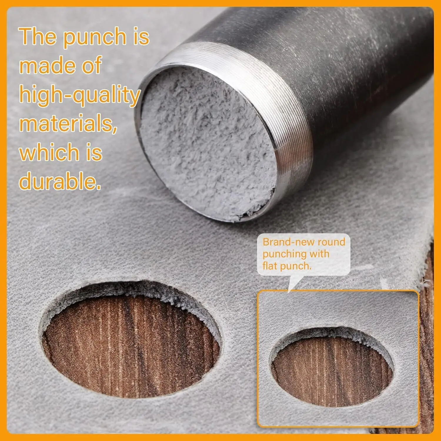 15 Parça Deri Daire Kesici Tak - Leatherwork Punching Tool incelemesi ve fiyatı