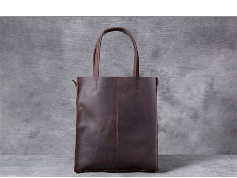 Vintage hakiki deri erkek el ç - Leather Work Bag Laptop incelemesi ve fiyatı