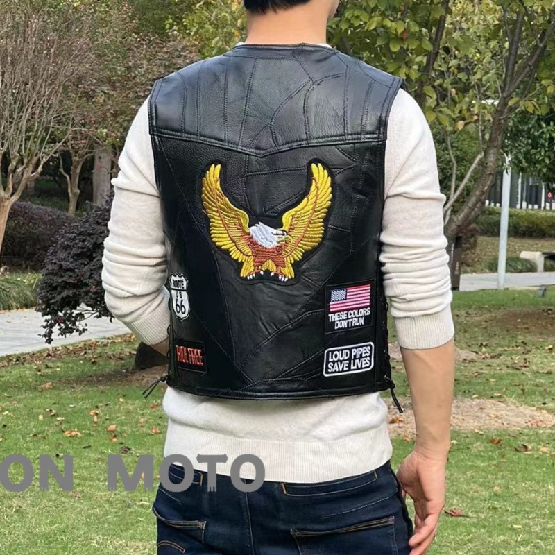 YENI Motosiklet Yelekleri Erke - Leather Work Jacket incelemesi ve fiyatı
