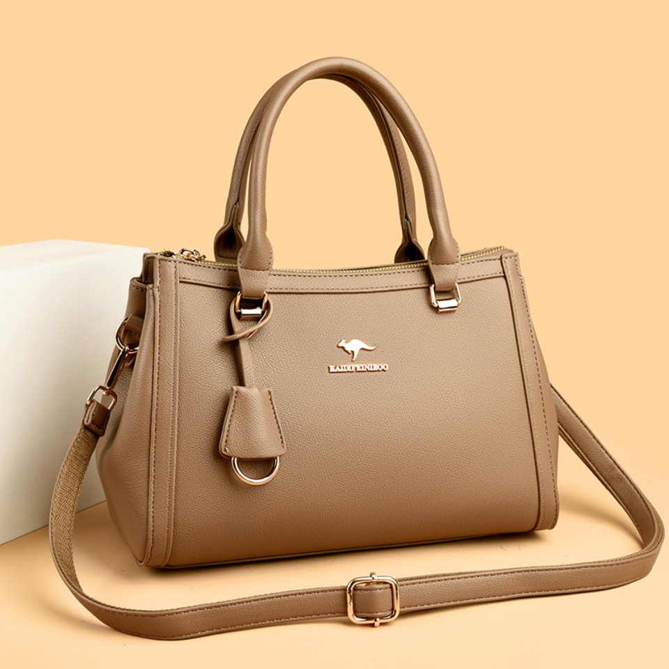 Kanguru Marka Yumuşak PU Deri  - Leather Work Handbags For Women incelemesi ve fiyatı