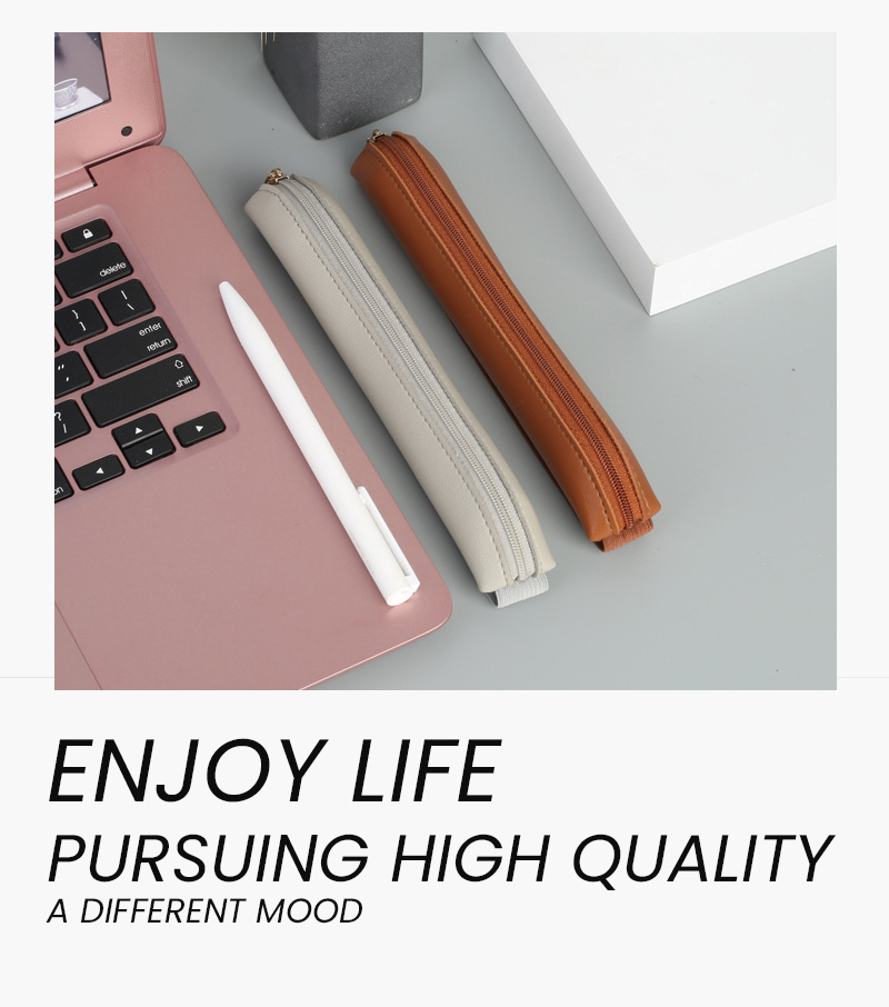 Pu deri kalemlik fermuarlı kal - Leather Work Diary incelemesi ve fiyatı