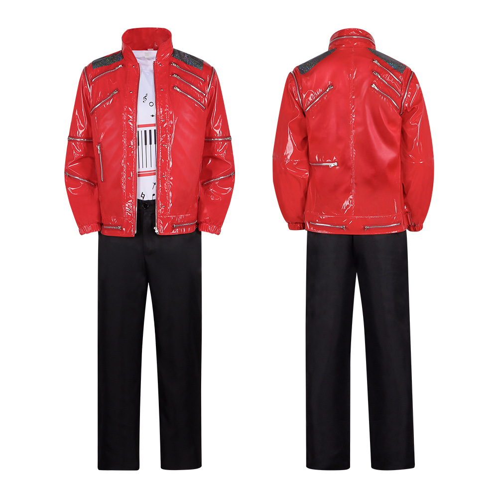 Erkek Kırmızı Deri Ceket Micha - Leather Work Jacket incelemesi ve fiyatı