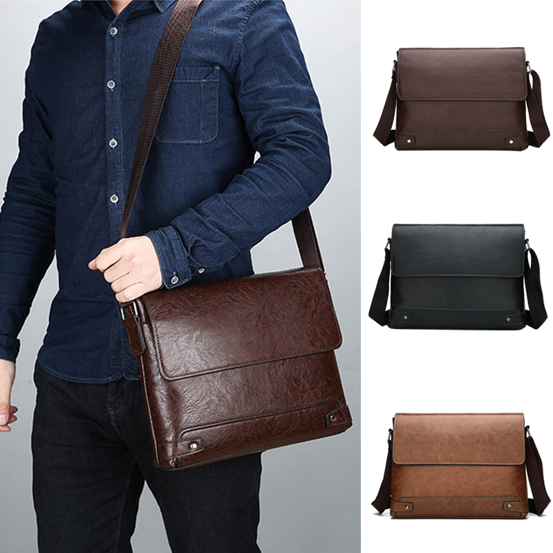 Erkekler için evrak çantası PU - Leather Work Bag Laptop incelemesi ve fiyatı