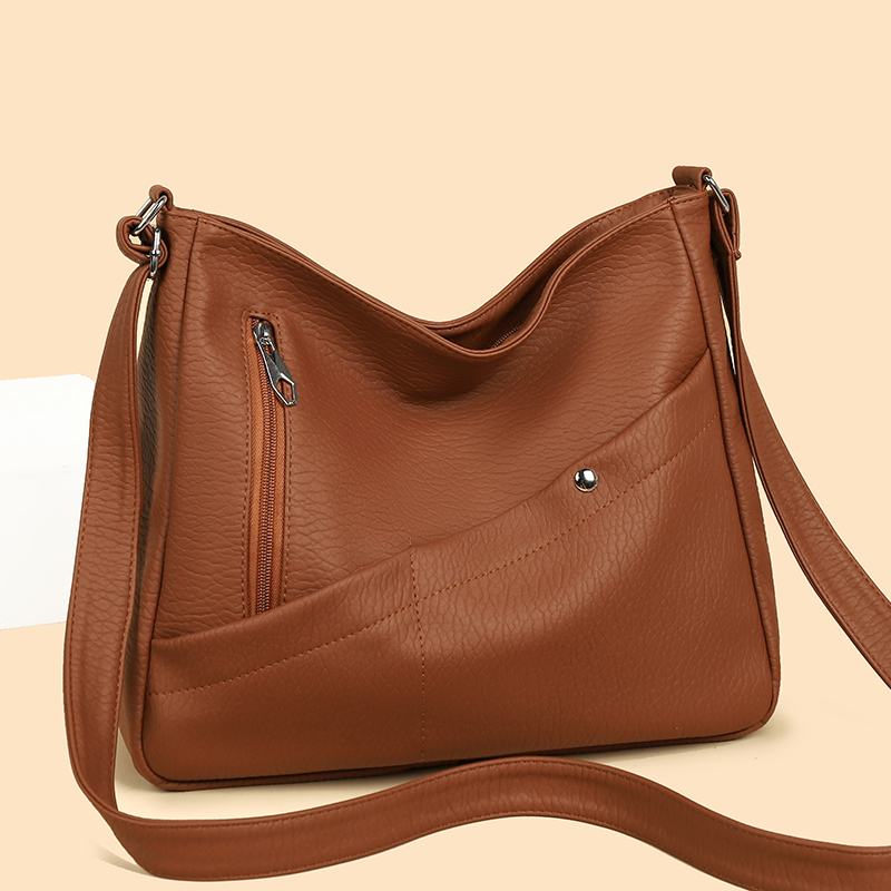 Kadın PU Deri Çapraz Askılı Ça - Leather Work Handbags For Women incelemesi ve fiyatı