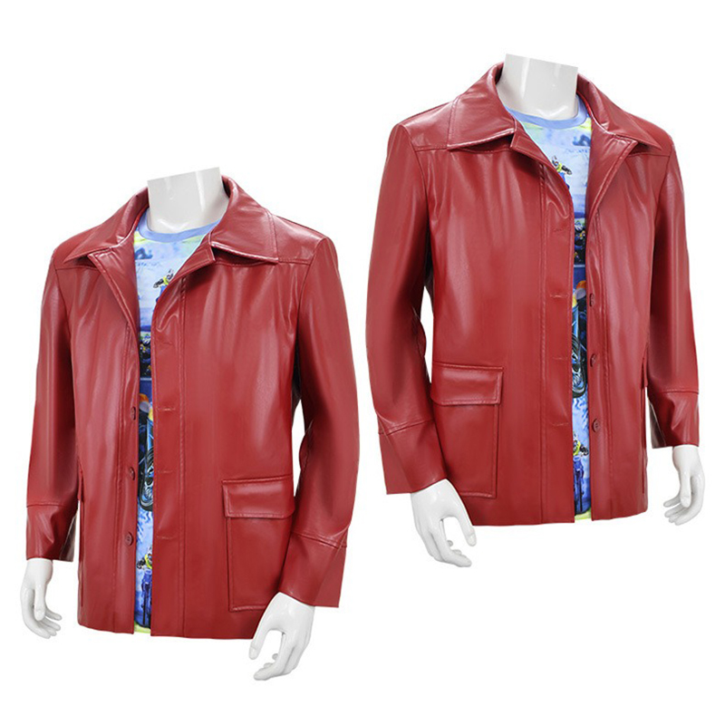 Erkek Kırmızı Deri Ceket Fight - Leather Work Jacket incelemesi ve fiyatı