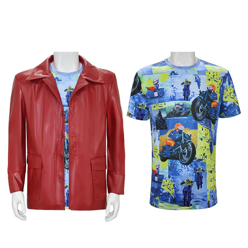 Erkek Kırmızı Deri Ceket Fight - Leather Work Jacket incelemesi ve fiyatı