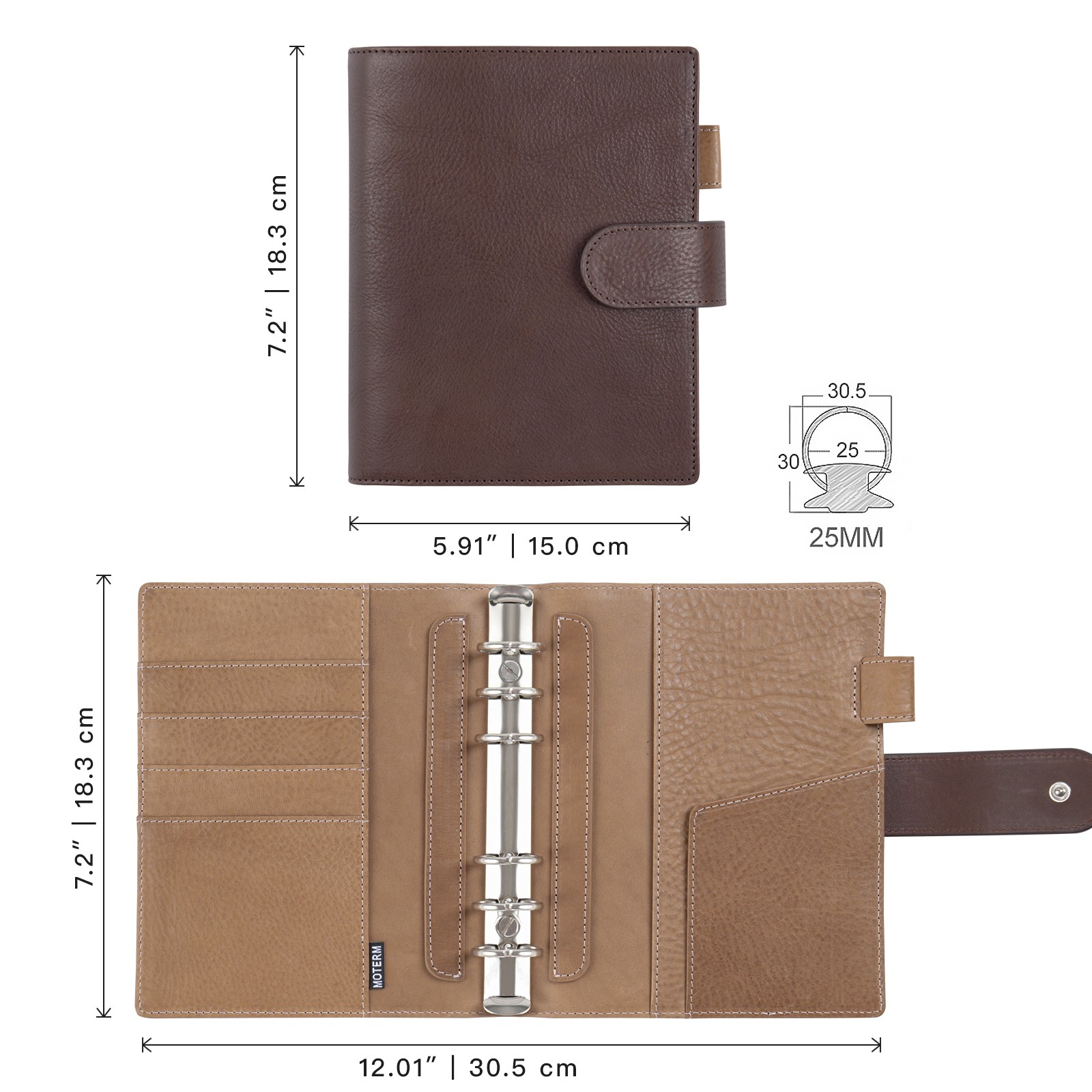 Moterm Franklin Covey Kompakt  - Leather Work Diary incelemesi ve fiyatı