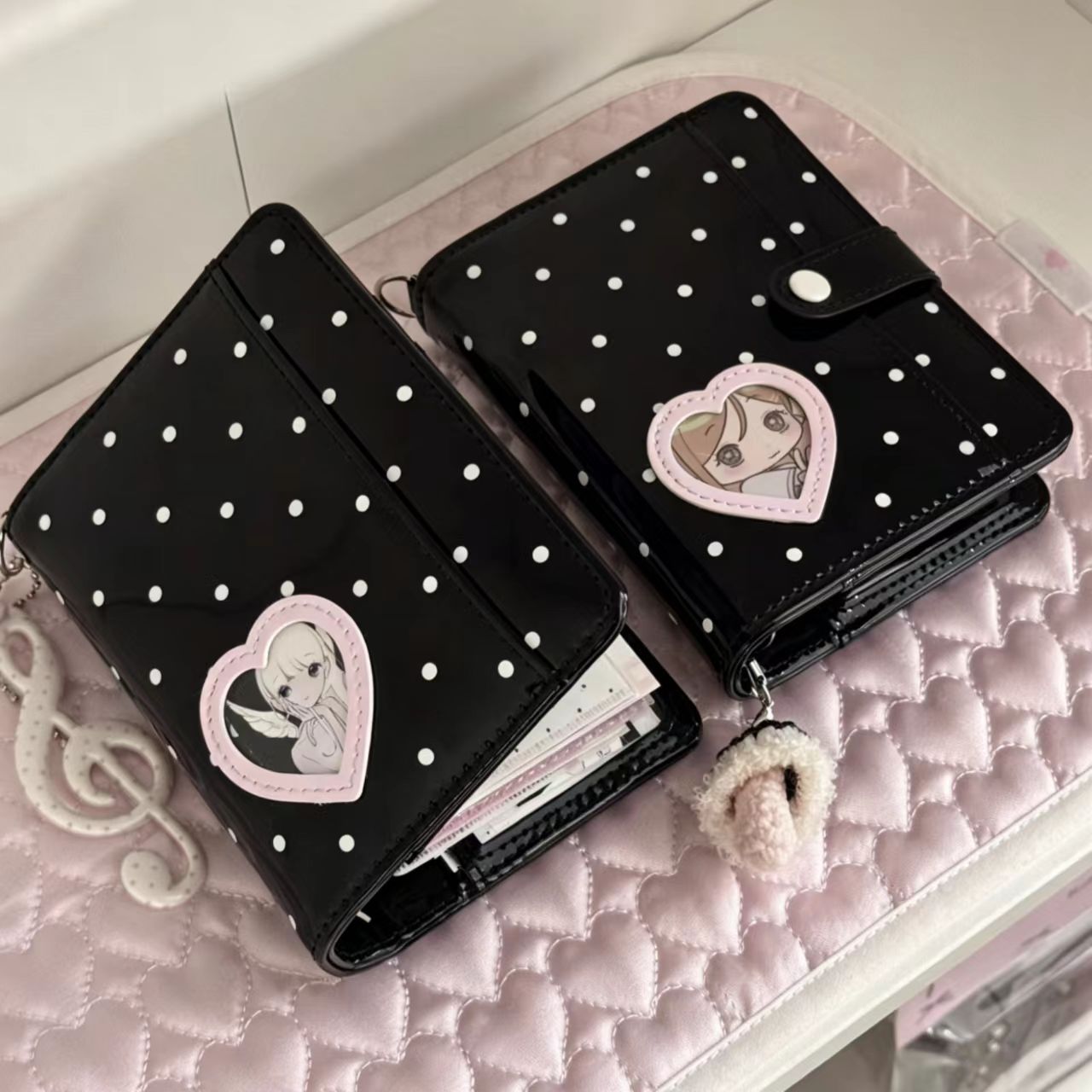Kore Tarzı Puantiyeli Kalp M5  - Leather Work Diary incelemesi ve fiyatı