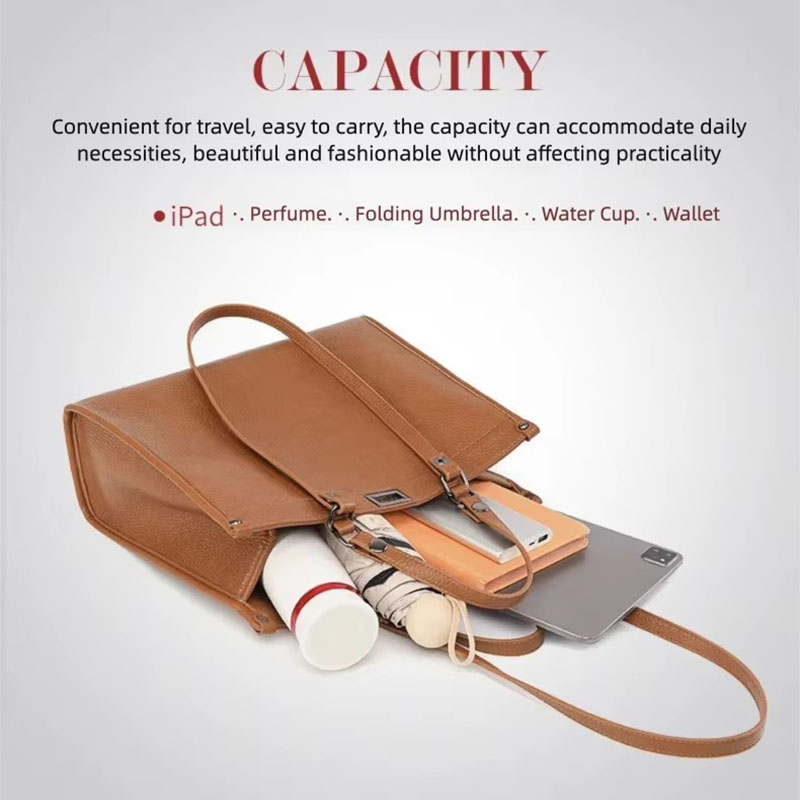 Kadınlar İçin Geniş Kapasiteli - Leather Work Handbags For Women incelemesi ve fiyatı