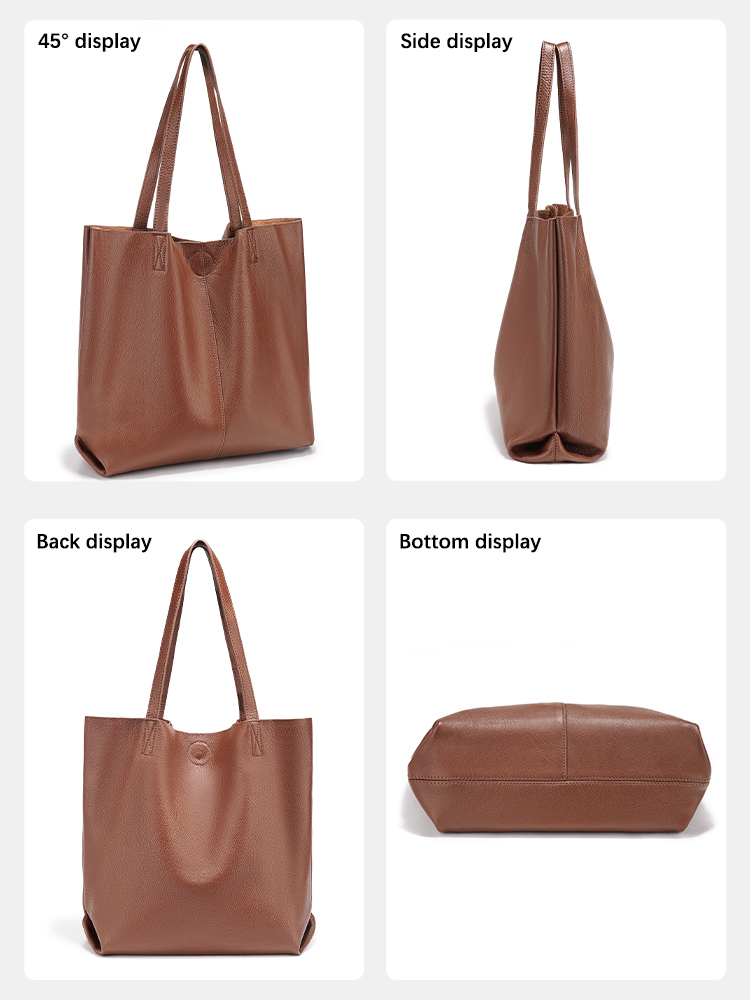 Zency Kadın Büyük Kapasiteli Ç - Leather Work Handbags For Women incelemesi ve fiyatı