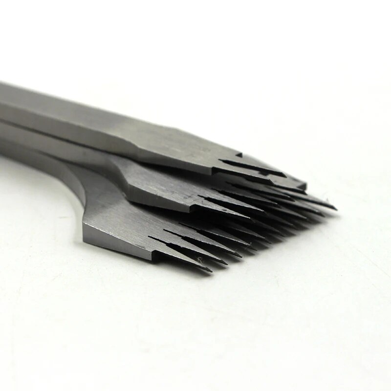 Deri zanaat eğik düz kesim del - Leatherwork Punching Tool incelemesi ve fiyatı