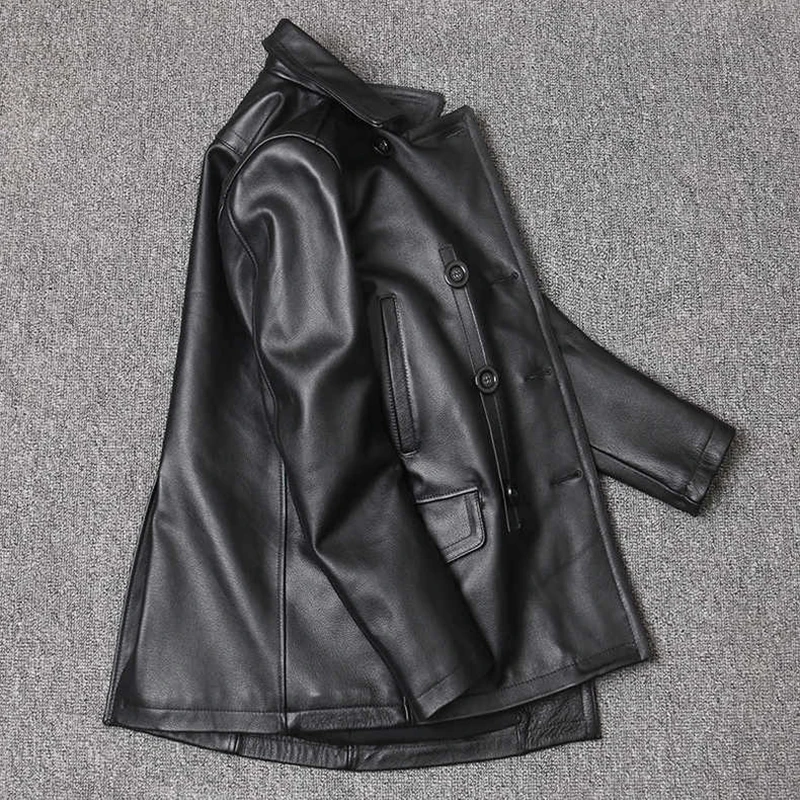 Hakiki deri ceket erkek üst ka - Leather Work Jacket incelemesi ve fiyatı