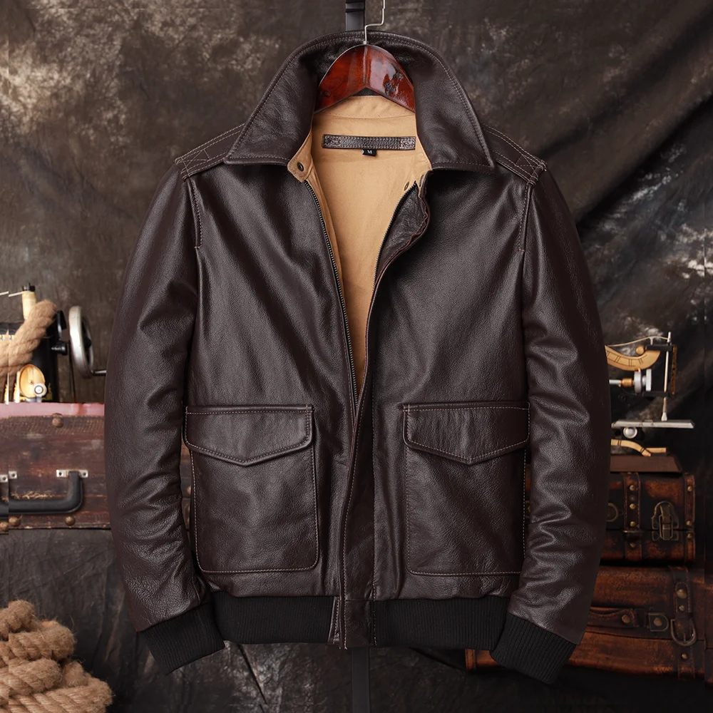 Bomber A2 Pilot Hakiki Deri Ce - Leather Work Jacket incelemesi ve fiyatı