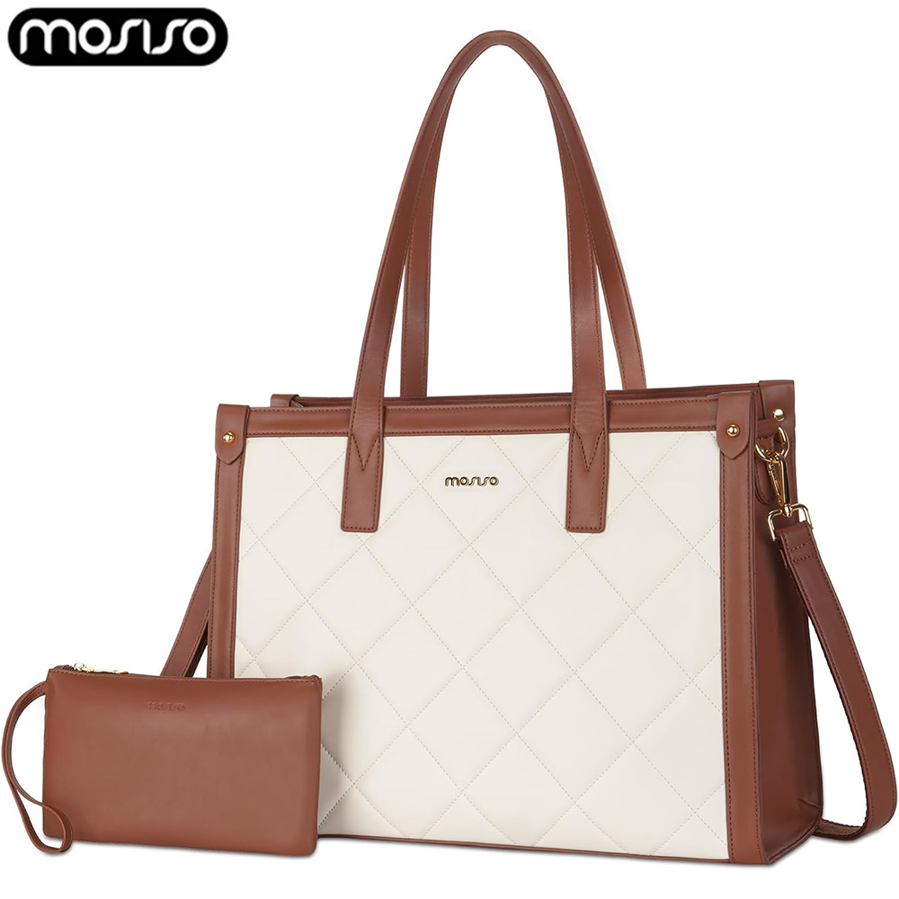 Kadınlar için su geçirmez Lapt - Leather Work Bag Laptop incelemesi ve fiyatı