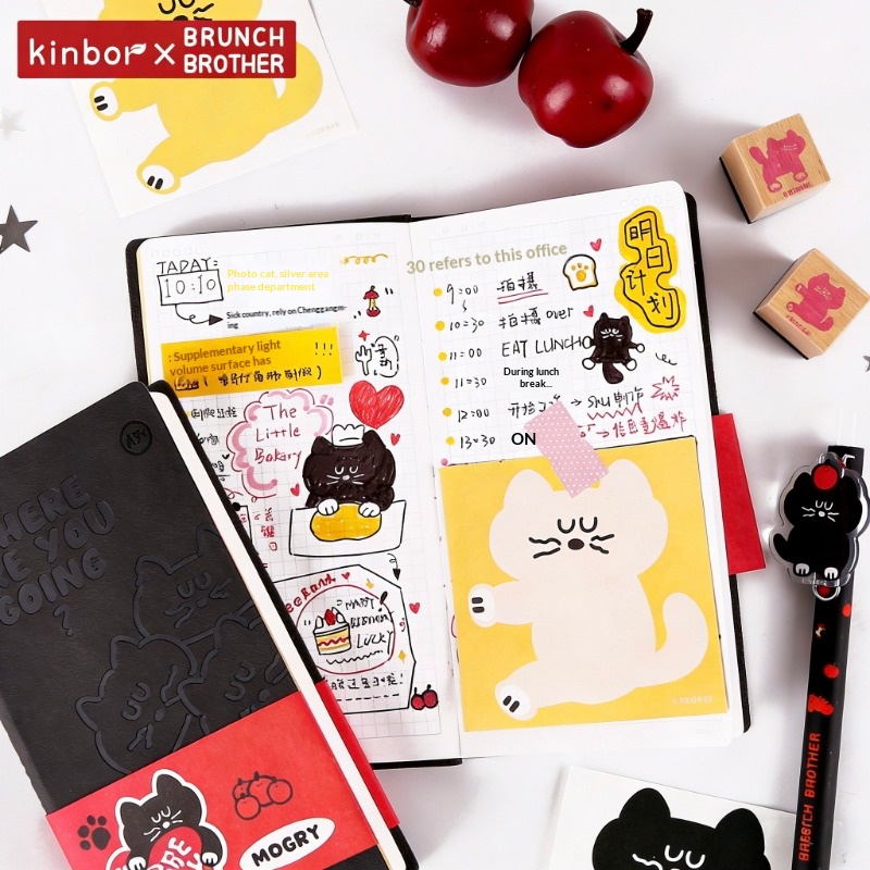Kinbor Sevimli Karikatür A7 Ce - Leather Work Diary incelemesi ve fiyatı