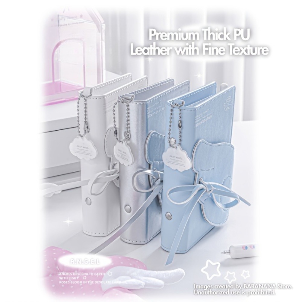 Kawaii Melek Kanatları Defter  - Leather Work Diary incelemesi ve fiyatı