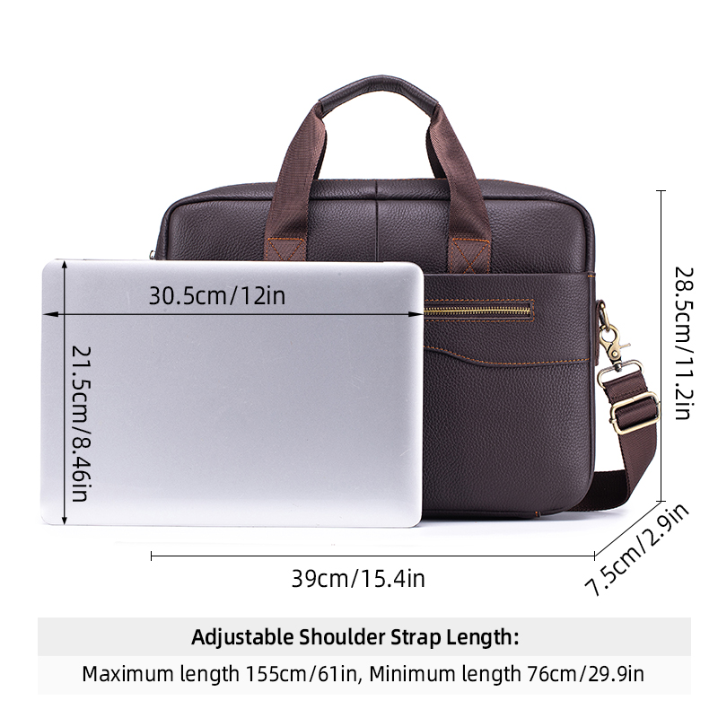 Erkek Vintage Hakiki Deri Evra - Leather Work Bag Laptop incelemesi ve fiyatı