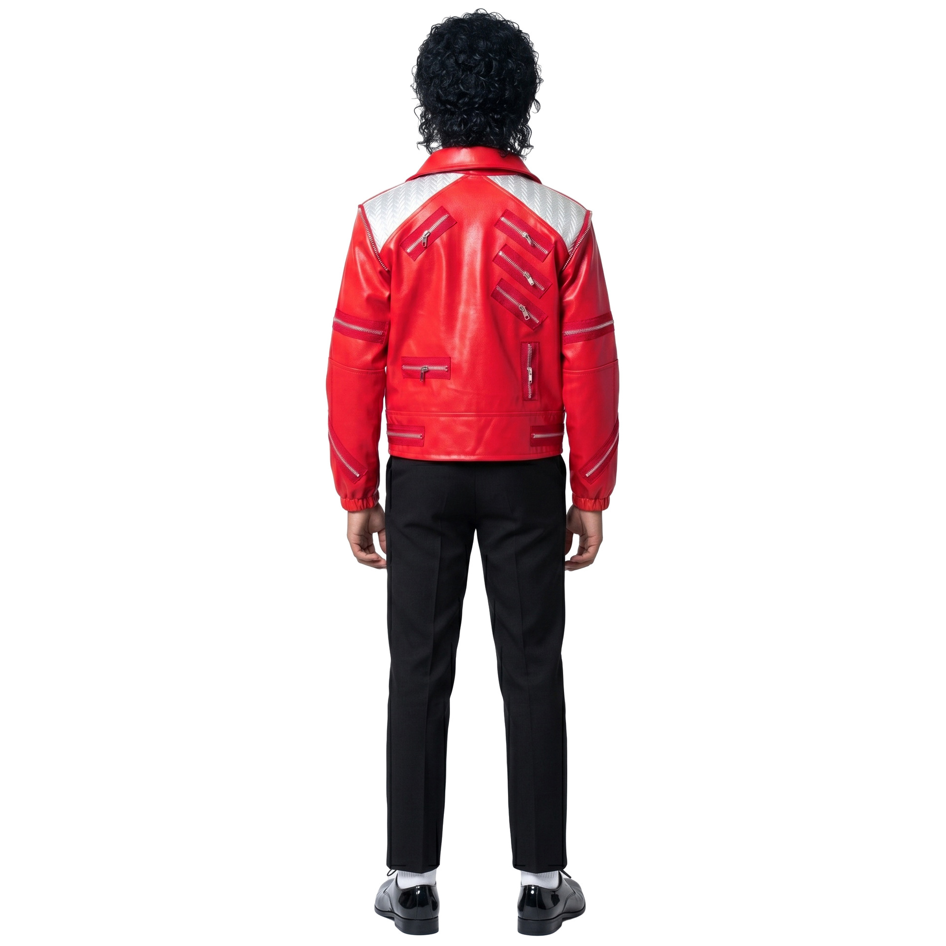 80'ler Retro Pop Yıldızı Kostü - Leather Work Jacket incelemesi ve fiyatı