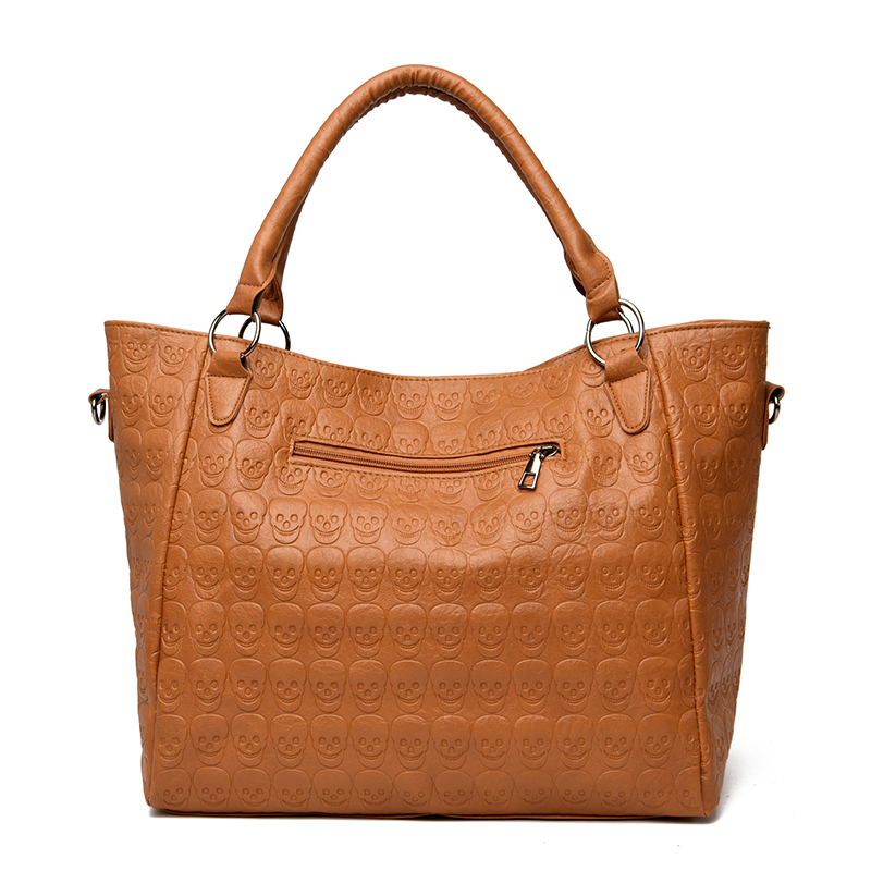 Punk Kafatası Crossbody Çanta  - Leather Work Handbags For Women incelemesi ve fiyatı