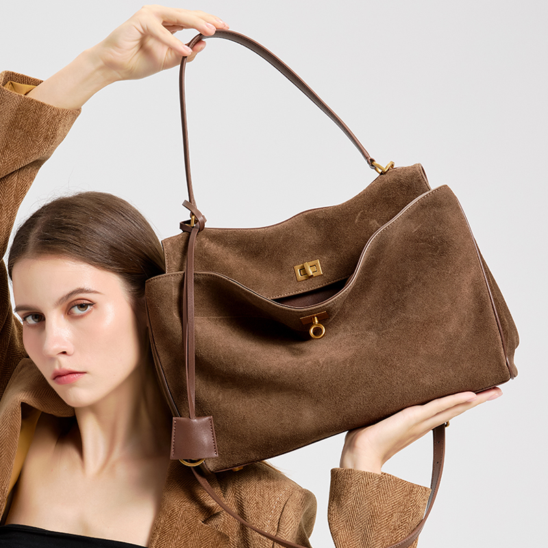 Bayanlar için büyük kapasiteli - Leather Work Handbags For Women incelemesi ve fiyatı