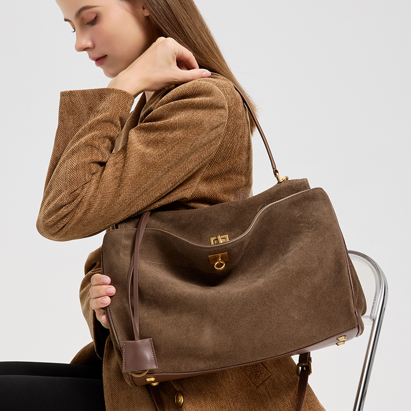 Bayanlar için büyük kapasiteli - Leather Work Handbags For Women incelemesi ve fiyatı